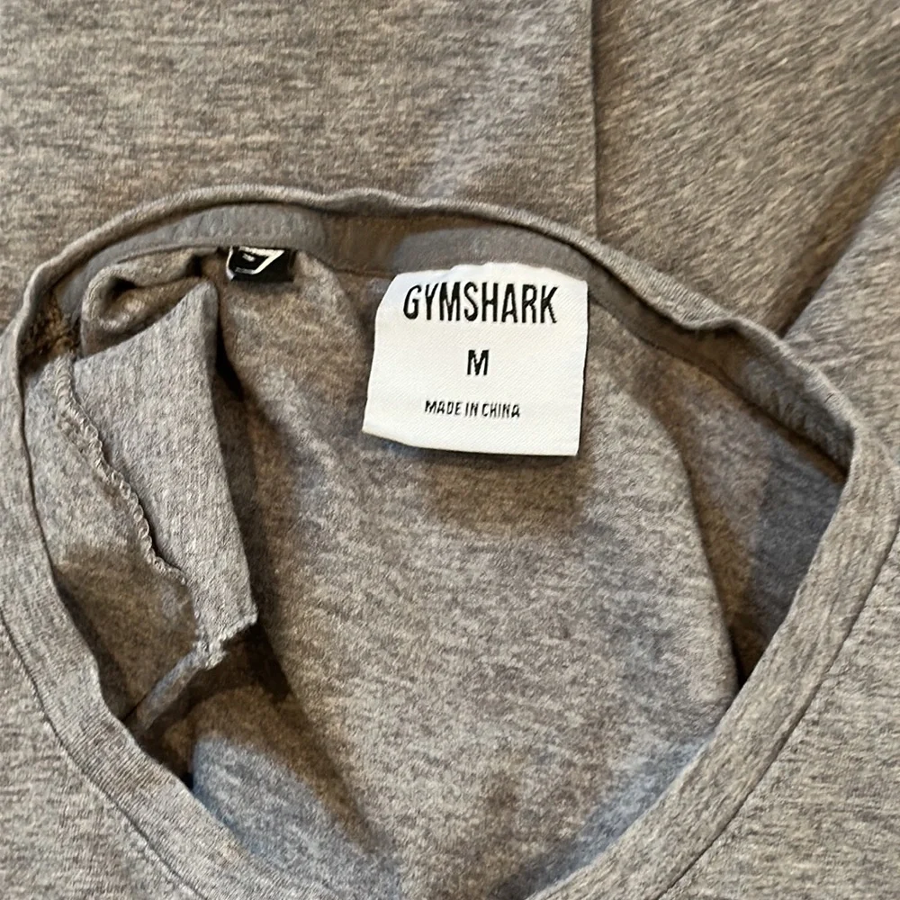 Gymshark Vital Seamless Tank Top Gray Raw Edge Size M VGUC
